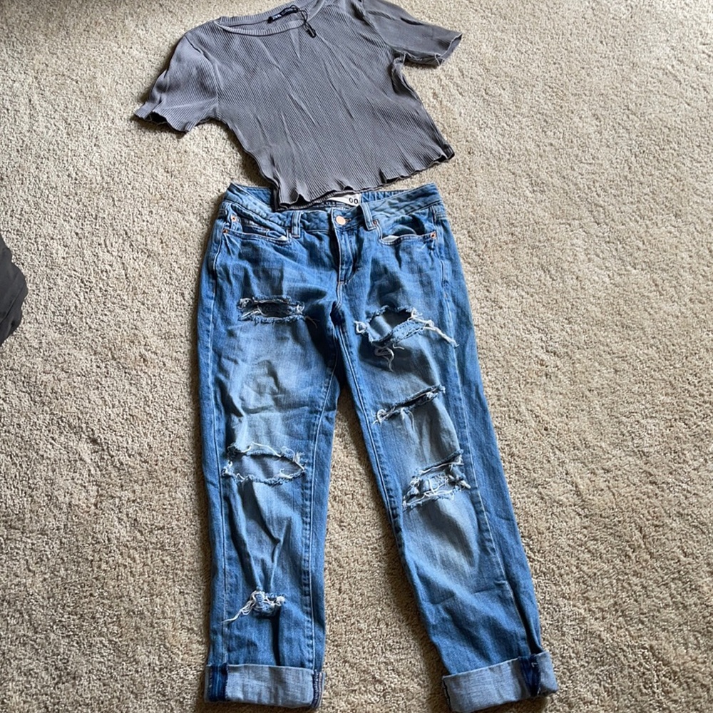 Garage boyfriend jeans